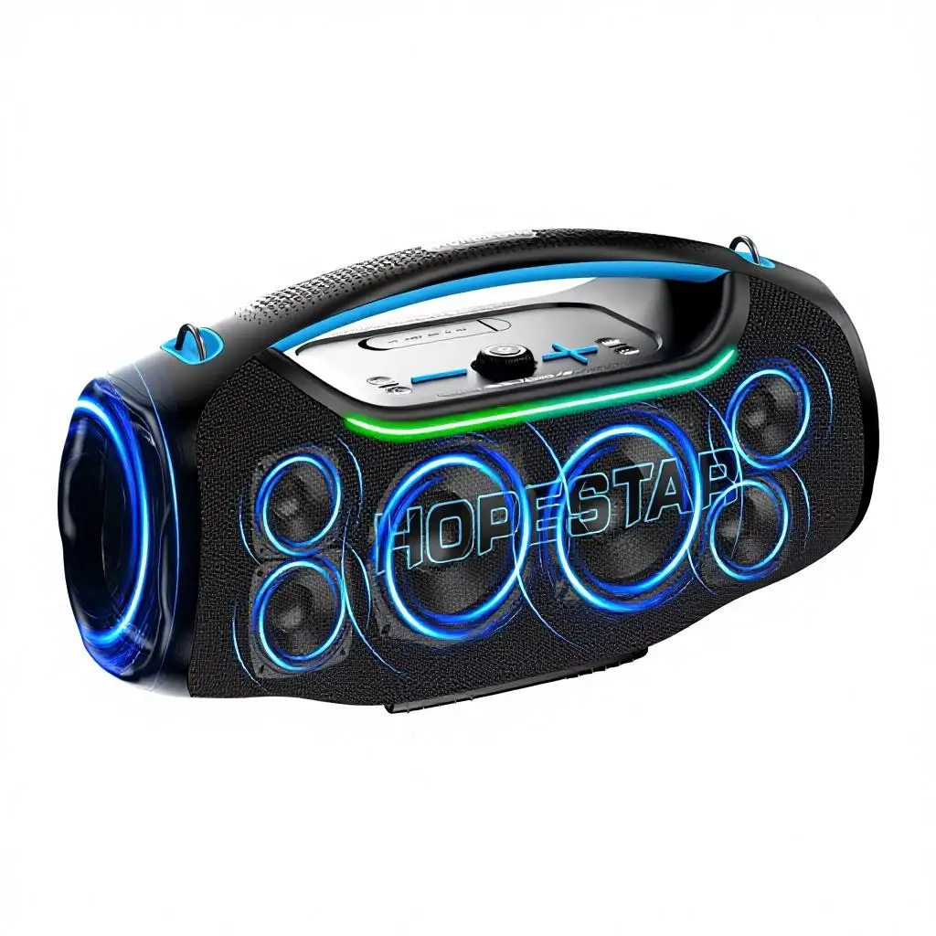 Original Hopestar A60 Ultra Home Theatre Outdoor Party Speaker Professional 450W Bass Boosted for 5.4 IPX6 Waterproof