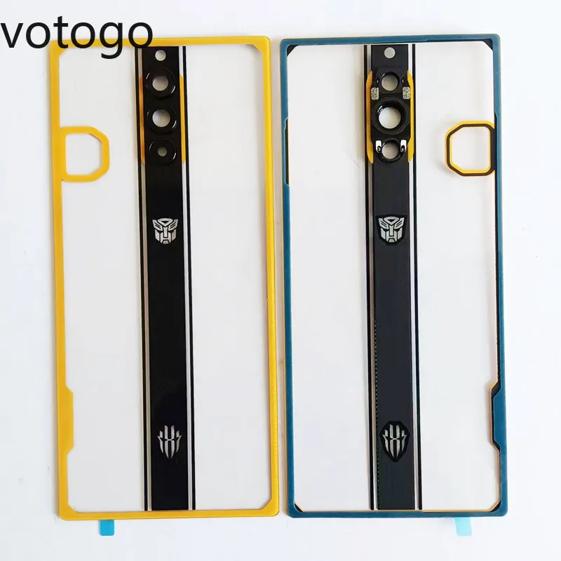 Replacement Battery Housing For ZTE Nubia Red Magic 8S Pro / 8S Pro+ Plus Back Cover Glass Lid Case Rear Door Shell Repair Parts