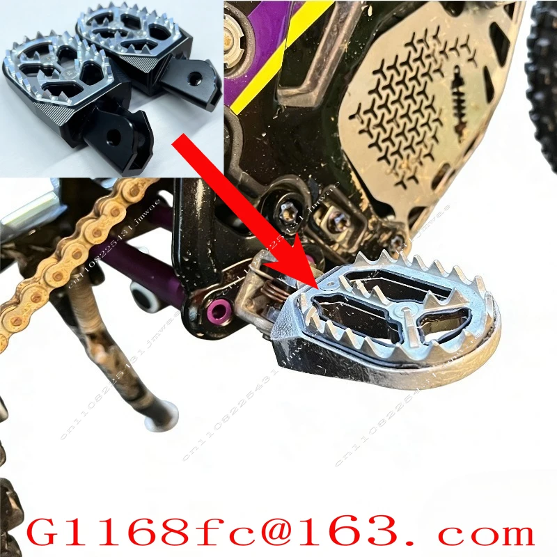 Suitable for X/s Modification with Toothed Foot Pedals That Can Be Installed Directly Without Cutting Edges