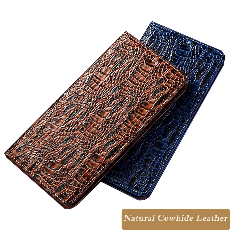 Crocodile Claw Leather Case For Samsung Galaxy Note 20 Ultra Plus 10 Lite 9 8 Magnetic Closed Shockproof Visa Cards Phone Cover