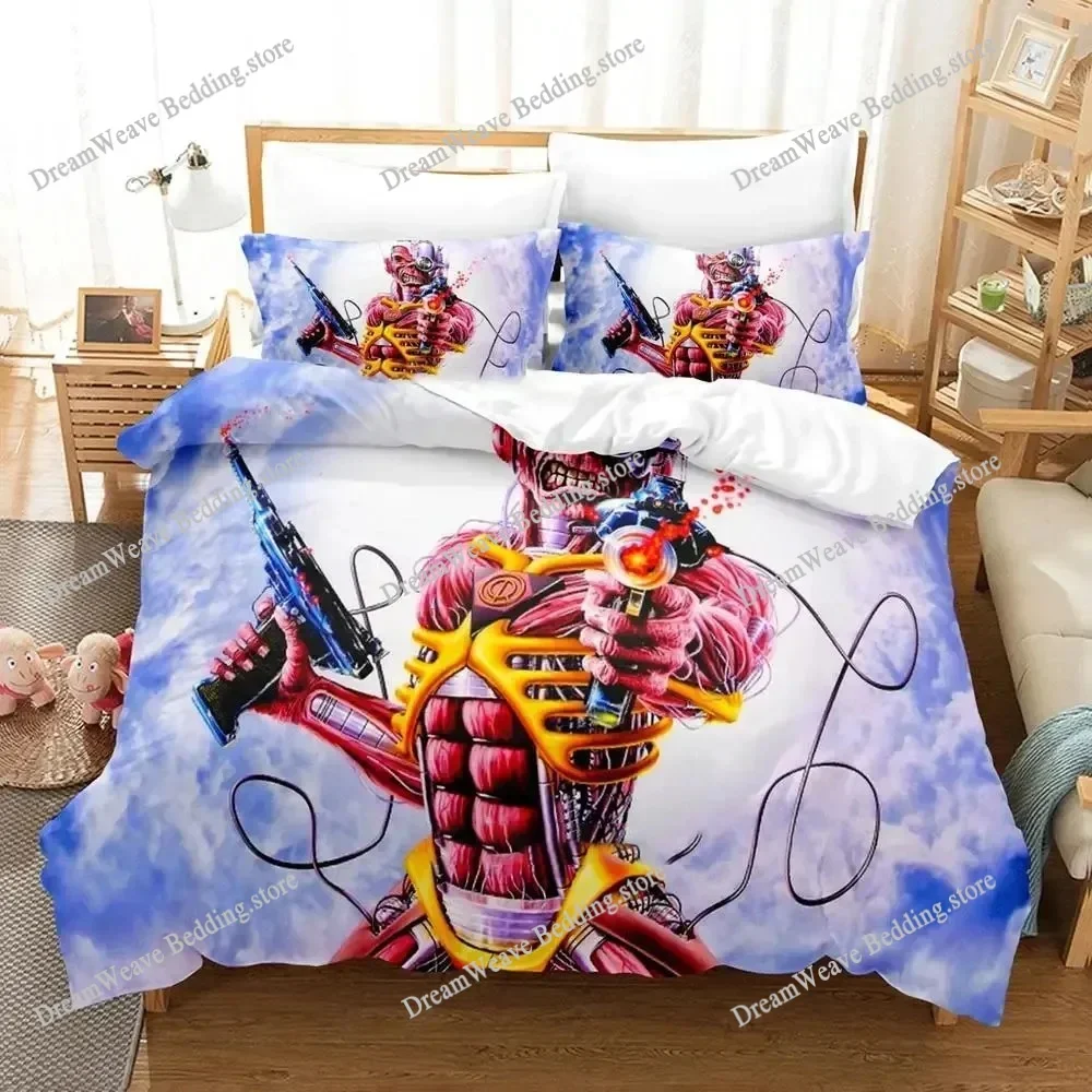 

Heavy Metal Bedding Set Duvet Cover 3d Bedding Fashion Design Decoration King Duvet Cover Set Double Bed Set Bedding Sets963