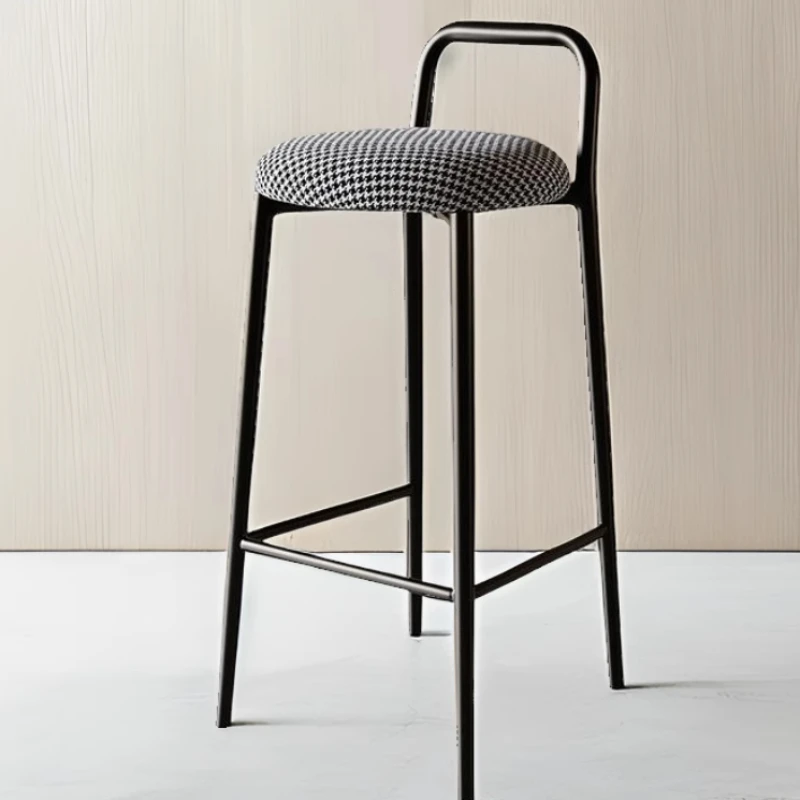 مقعد بار حديث بسيط، كرسي مرتفع منزلي، مقعد KTV وبار أمامي، مقعد مرتفع قابل للتكديس، مقعد ترفيهي #2