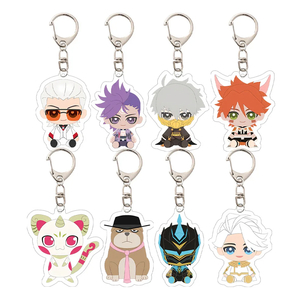 Anime TO BE HERO X 6cm Cute Q Version Character X NICE loli Lucky Cyan Keychain Backpack Pendant Keychain Dec