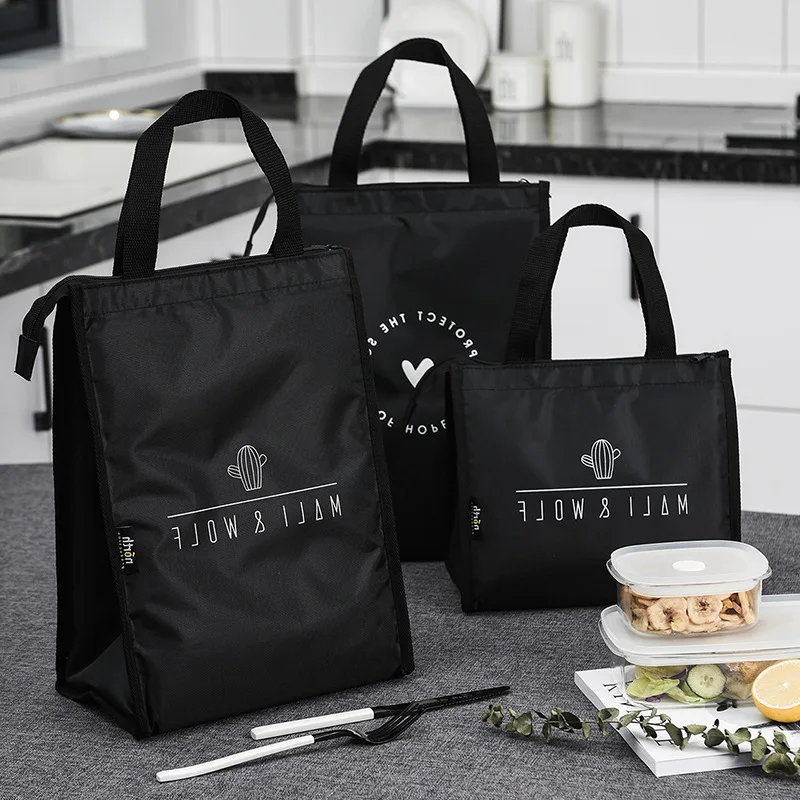 

Japanese Sｔｙｌｅ Portable Bags Waterproof Food Picnic Lunch Box Bag Insulated Women Cooler Bags Fresh Bento Pouch