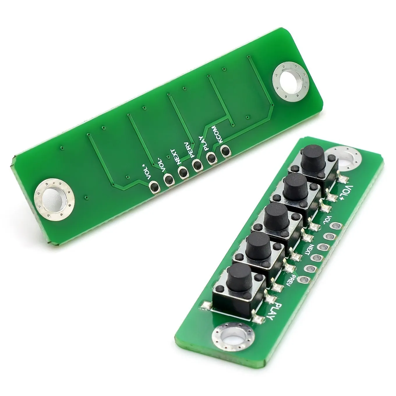 3/4/5 bit Independent Button Module MCU External Button Module Micro Switch ButtonBoard ForBluetooth Power Amplifier ButtonBoard
