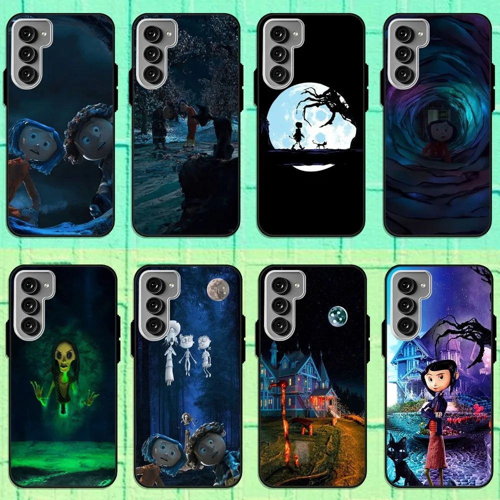 C-Coralines Cartoon Phone Case For Samsung Galaxy S22 S23 S24 S30 Note 20 10 Plus Lite FE ULTRA Shell