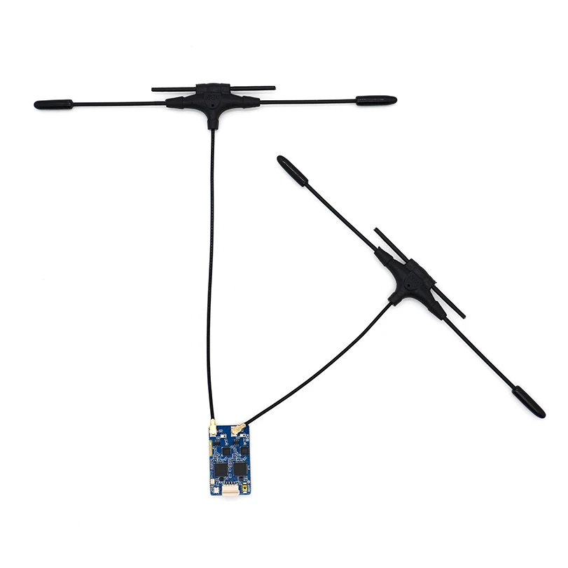 BOGIRC ExpressLRS RX double antenne récepteur Gemini double fréquence 900MHz 2.4GHz pour RC quadrirotor FPV Drone de course longue portée bricolage