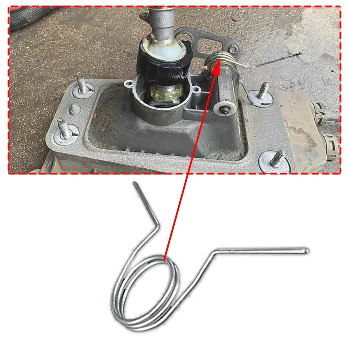 3pcs Untuk VW Golf Polo Bora Manual Gear Linkage Selector Shell Shift Rod Lever Bushing Spring Shifter Ball Uper Aksesoris Mobil