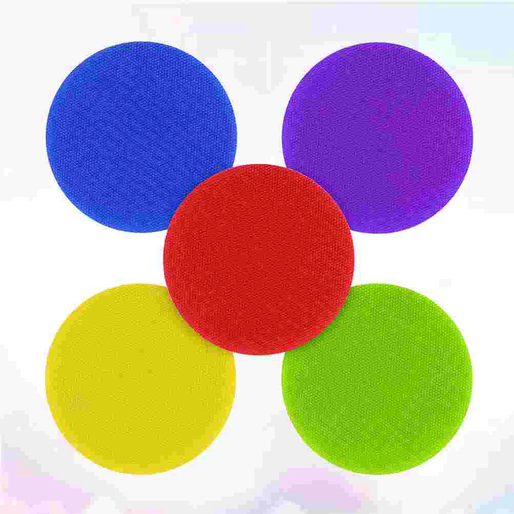 30 Pcs Floor Markers Kids Round Rug Dot Stickers Number Circle Game Trainning Buckle Child