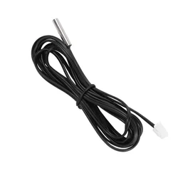 30/ 50/100/200 /300/ 500 CM Thermistor Temperature Sensor Waterproof Probe Wire 10K 1% 3950 Thermistor With The PVC Cable