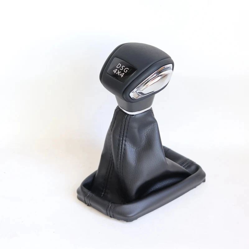 

for Perforated leather gear shift knob, gear shift lever, gear head, and modified automatic gear shift knob for Skoda Karoq.
