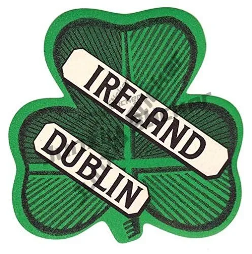 

County Armagh Ireland Sticker Irish Oval Country Code Euro Ie Weatherproof Decor Celtic Clover Leaf Vinyl Decal Scratch-proof