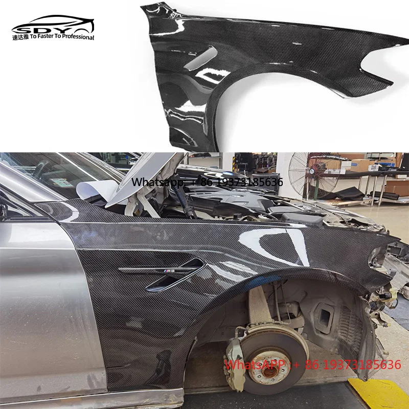 

F90 M5 Заводское производство на заказ крыло из углеродного волокна переднее боковое крыло для BMW F90 M5