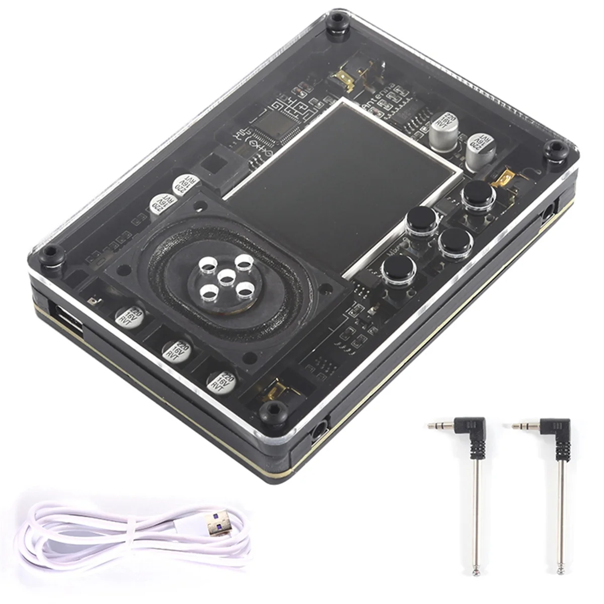 

Mini Theremin Electronics Kit with Screen Display Retro Electronic Kits Multifunctional Convenient Portable Modules