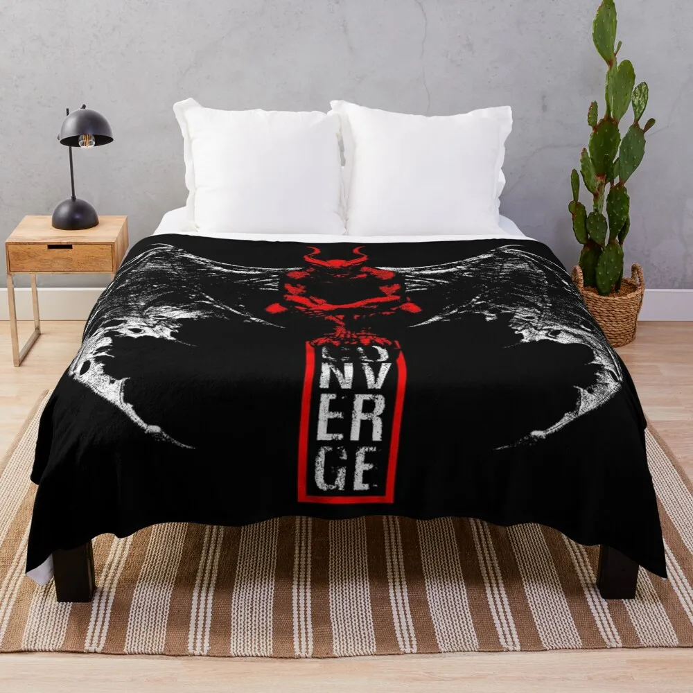 converge classic design Throw Blanket Tourist Single wednesday Blankets