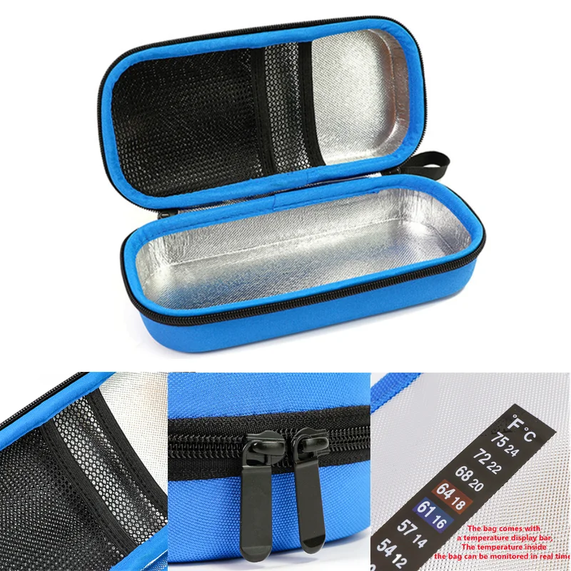 Medical Cooler Travel Pocket Packs Pouch EVA Insulin Pen Case Waterproof Cooling Storage Bag Diabetes People Drug Freezer Box