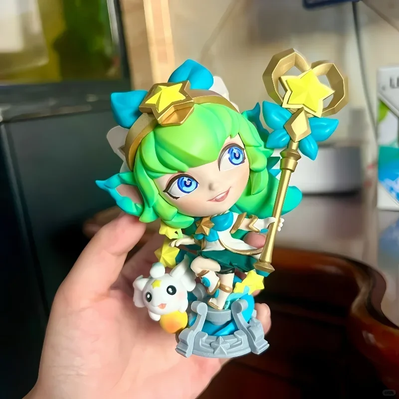 In Stock Genuine League Of Legends Official Genuine Star Guardian Lulu Collection Model Anime Peripherals Gifts Toys