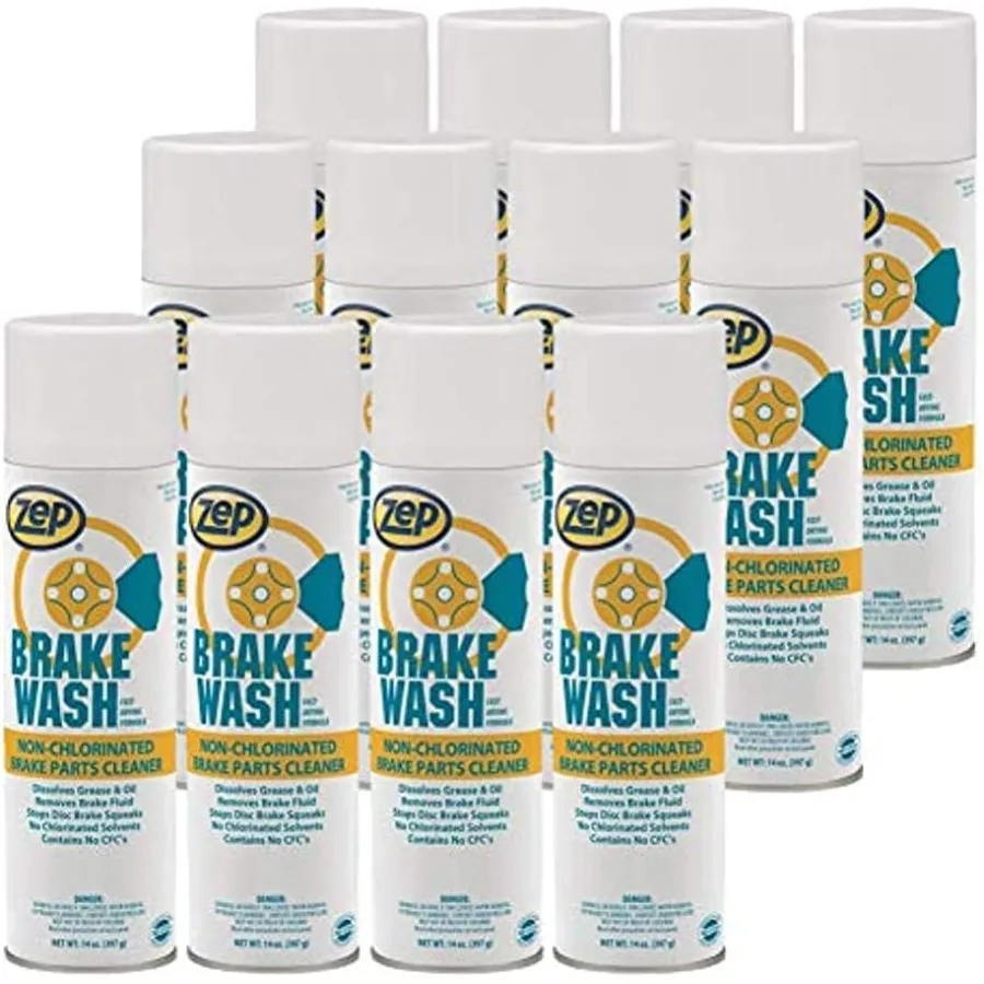 

Некриолированная аэрозольная мойка тормозов на 14 унций для ремонтных мастерских автомобилей: формула автошопа эффективно растворяет смазочное масло тормозного Fl