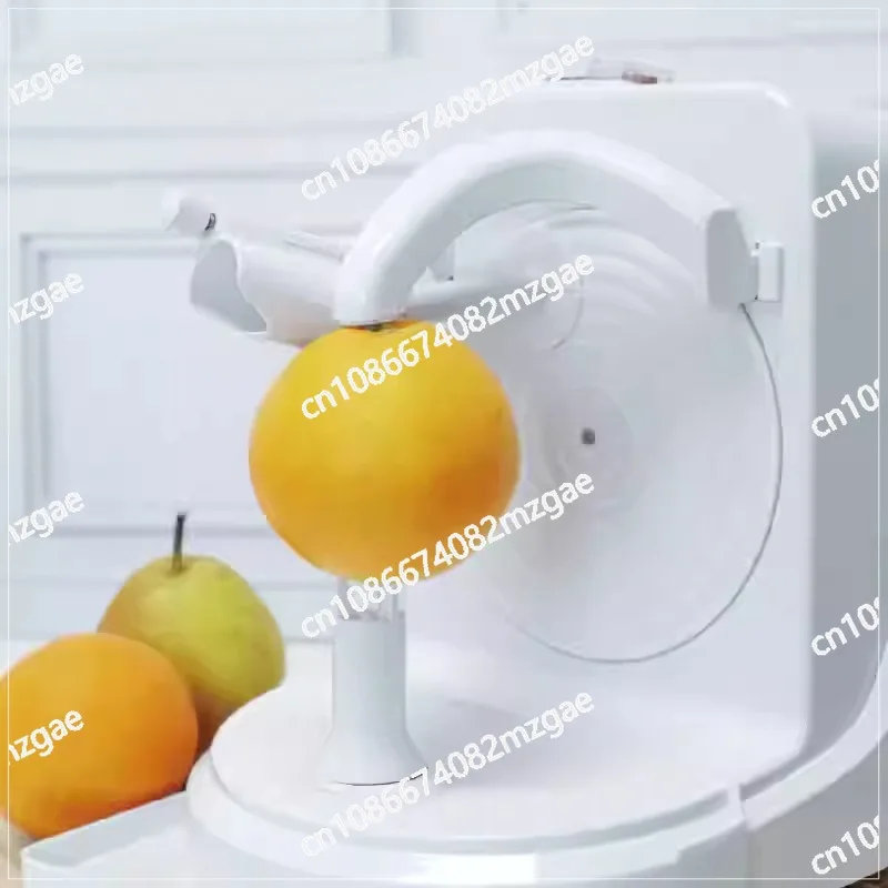 Electric Orange Peeler Automatic Rotating Fruits Vegetables Peeling Machine Stainless Steel Electric Peeler for Fruit Vegetable