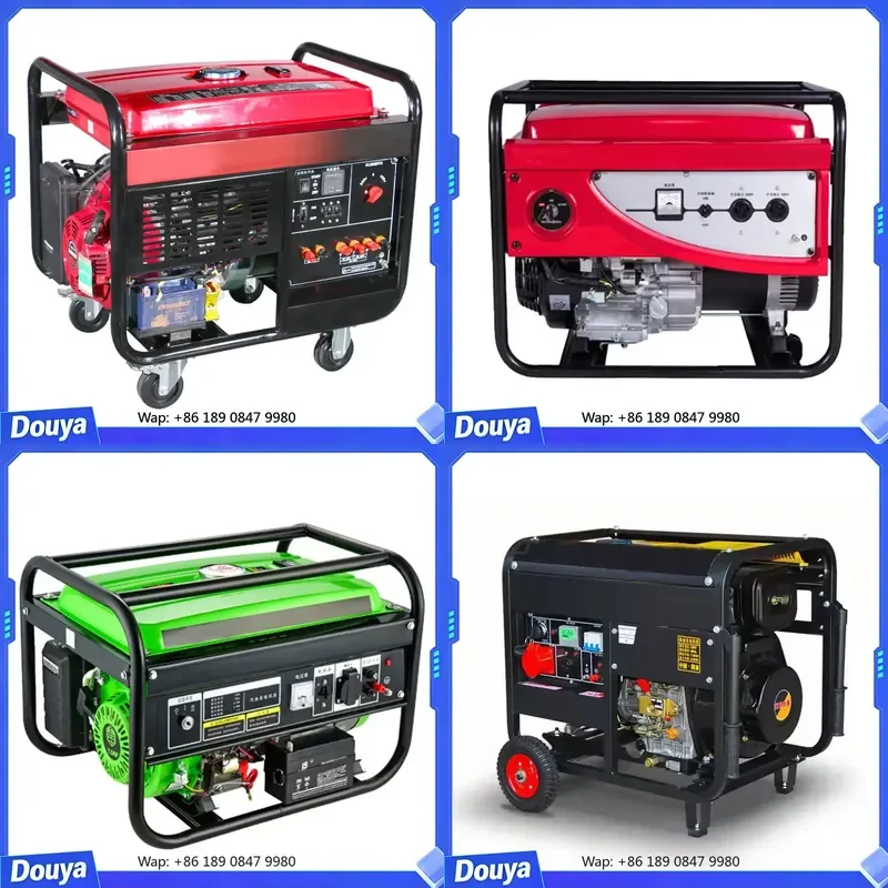【Hot】7000w Gas-oline Power Generator Self Start Generator