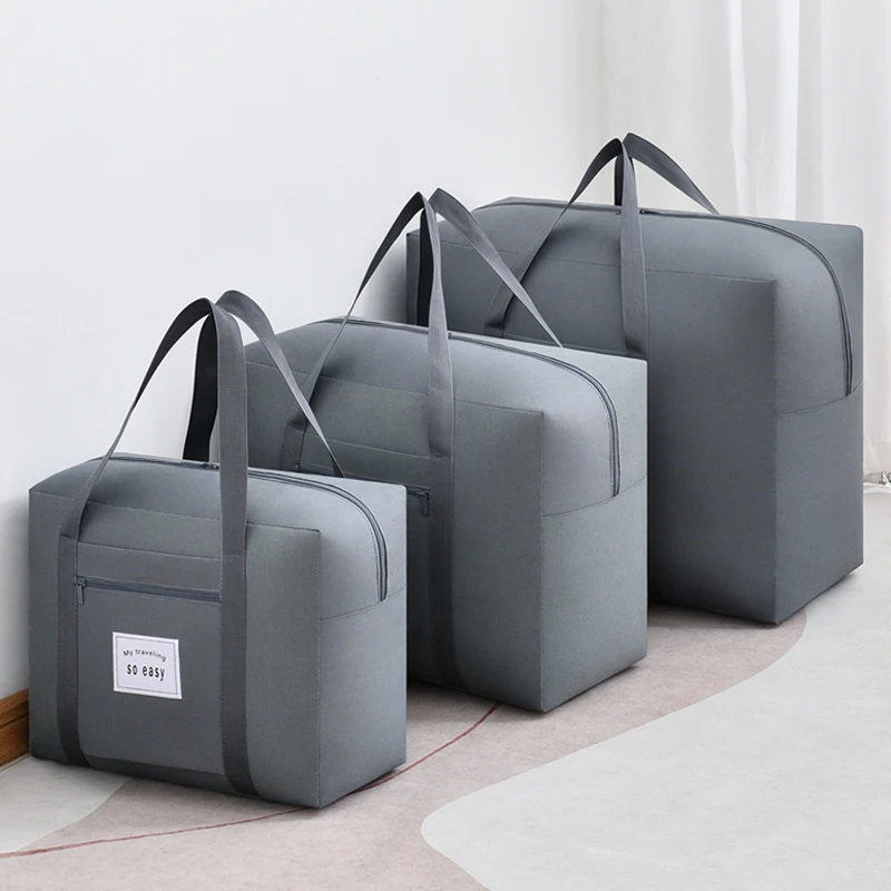 Multifunctional Storage Bag Thickened Travel Luggage Moving Bag Foldable Large Capacity Foldable Portable Storage Bag