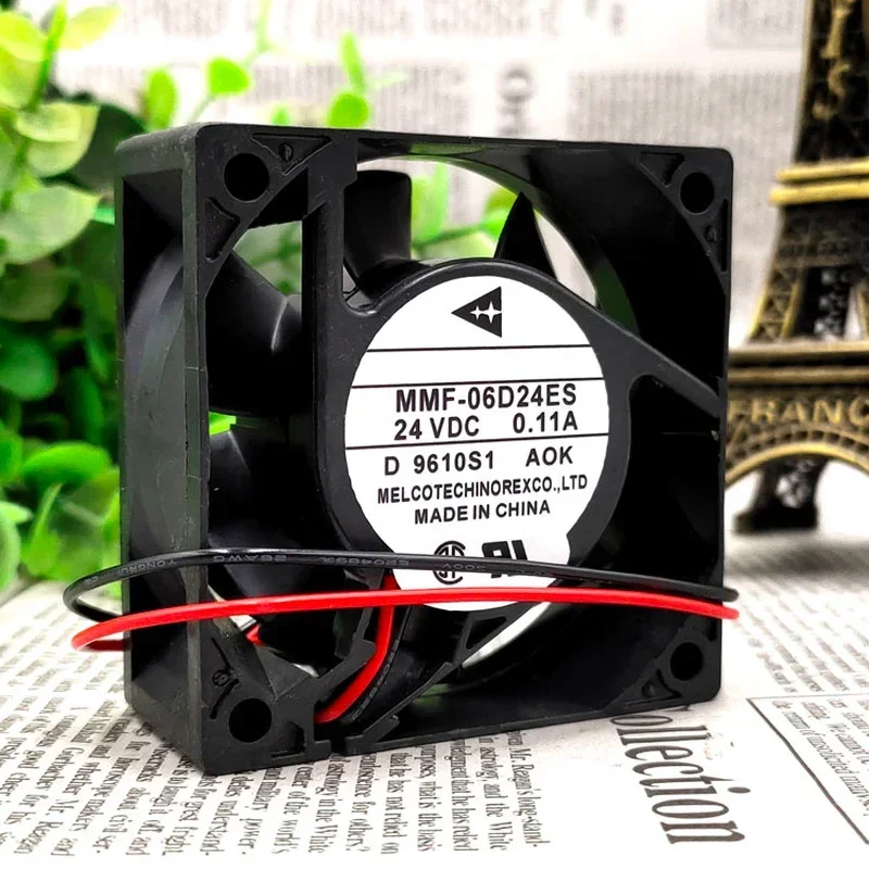 New Fan CA1027H10 MMF-06D24ES 6025 24V 0.10A Inverter Cooling Fan CPU Radiator