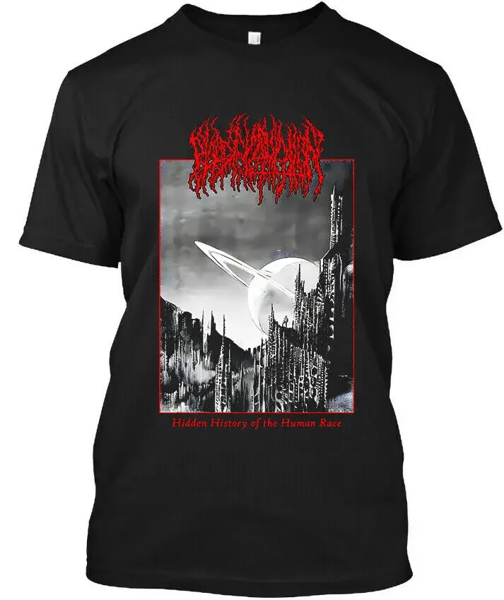 Blood Incantation Hidden History of the Human Race Black T shirt Size S to 2XL