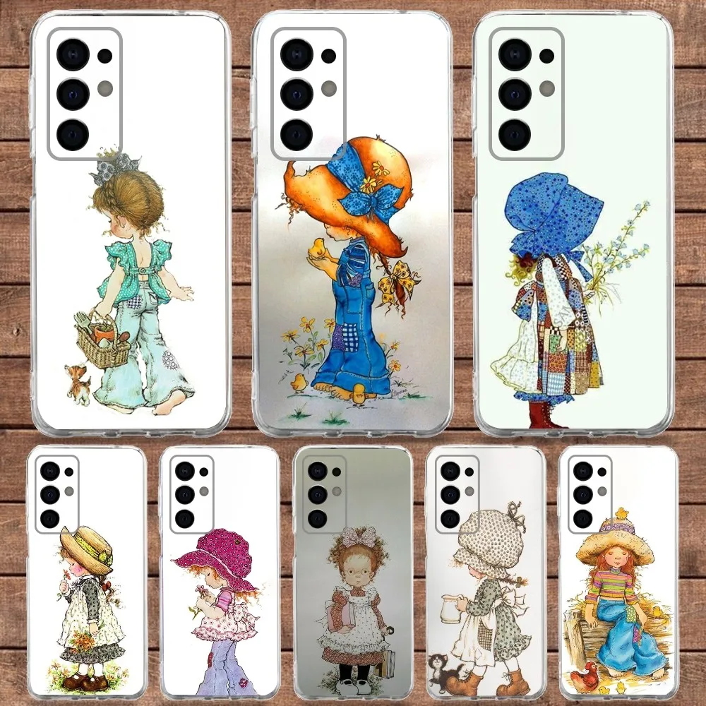 S-Sarah Kay A Phone Case  For Samsung S30,S23,S21,S22,S20 Ultra,S20 FE lite,S10,S9,S8PIus Transparent Soft Cover