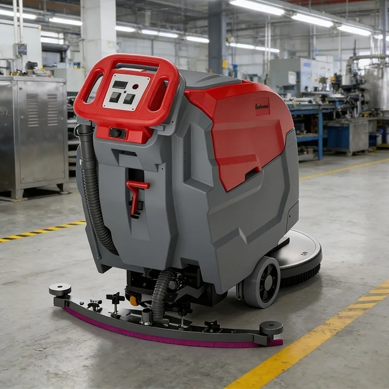 Airo Self-propelled Floor Washer Cleaner Electric Cordless Scrubbing Machine Floor Scrubber Cleaning Machines with Large Water