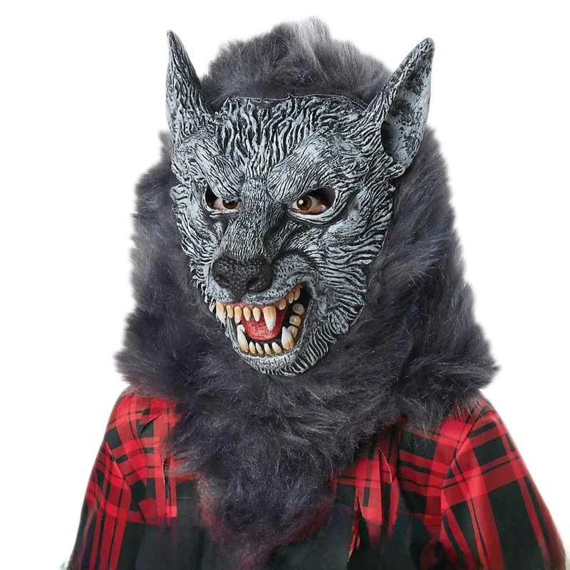 Kait Nova Roupa Infantil de loween Conjunto de Cosplay de Lobo Xadrez para Meninos Traje Tradicional Chinês Fibra de Polié...