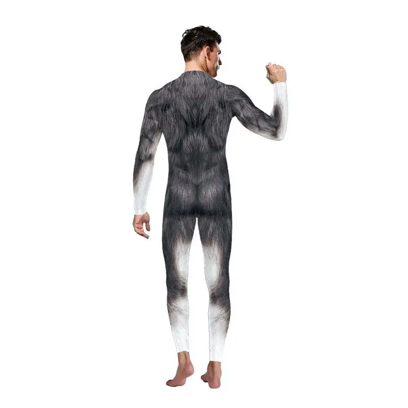 Men's loween Cosplay Jumpsuit Tight Par Performance Stage Original Design mid Waist Thiened Long Pants Diamond Embelli...