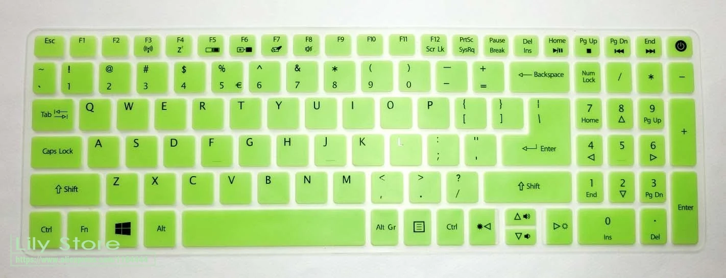 For Acer Aspire VN7-592G VN7-792G R5-571T F5-571 F5-572 E5-532 552 553 575G 15 15.6 inch Keyboard Protector Silicone Cover skin