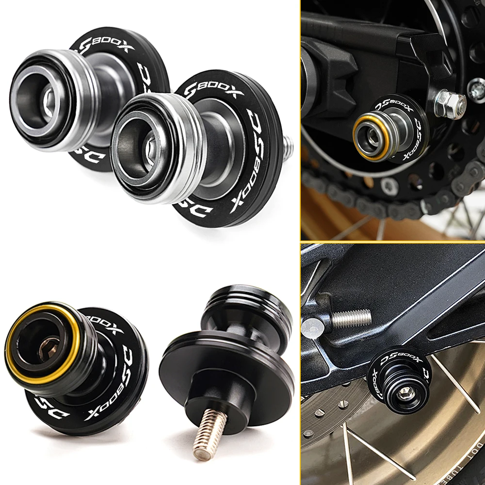 

For VOGE 800DSX DSX 800 DS800X Rally 2025 2026 CNC Motorcycle Accessories Swingarm Spools Slider Stand Screws Tire Valve Caps