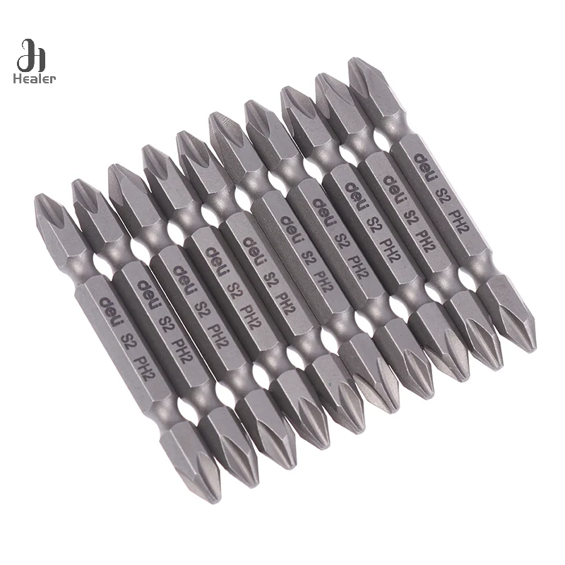10pcs Magnetic Screwdriver Bit Set DL6902 PH2 Cross Drill Bit Electric Drill Bit Screwdriver Set For Power Drill