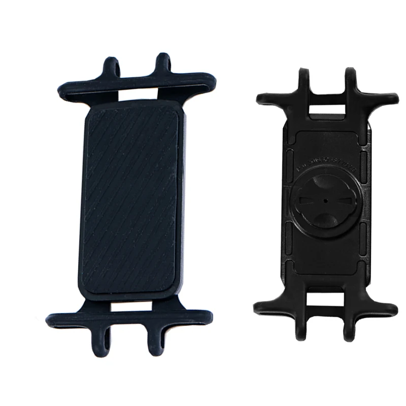 360 rotary shockproof silica gel binding plate quick detachable Bicycle phone holderrack for Garmin or SRAM xoss code meter rack