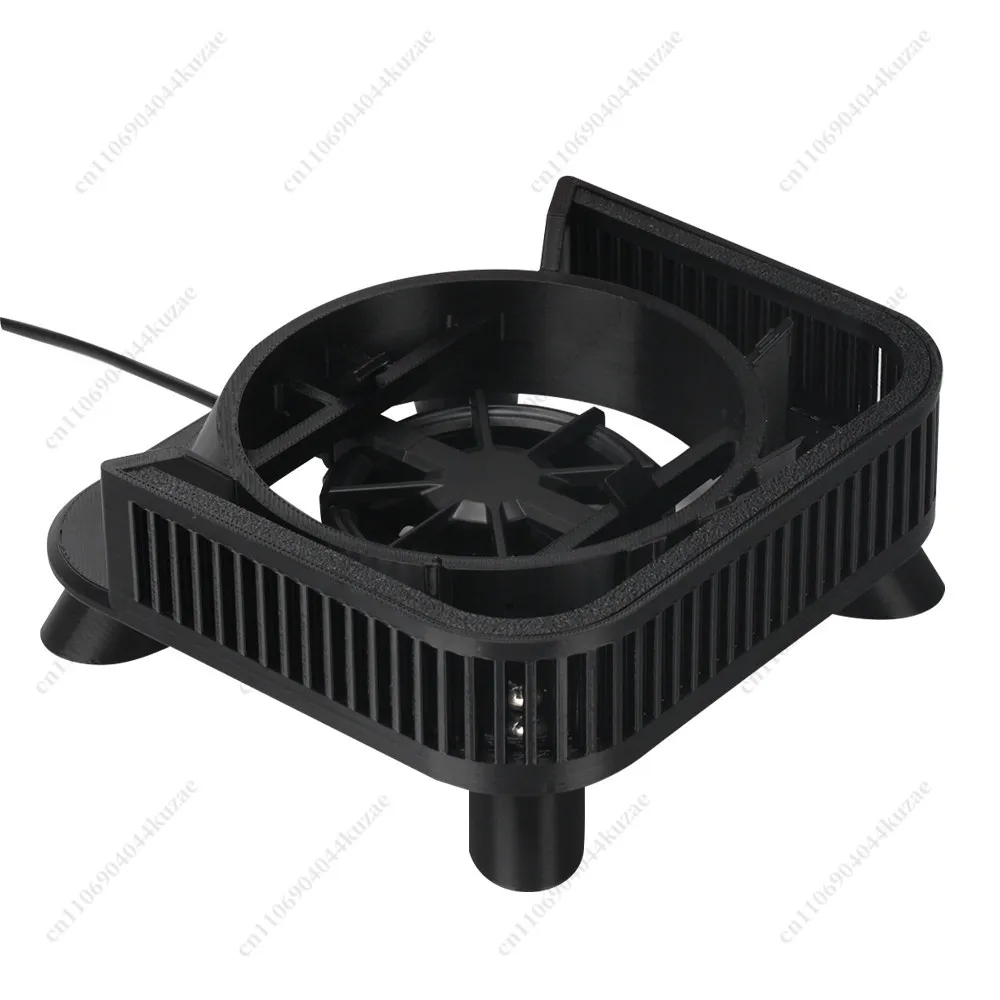 Multifunctional Stand for Mac Mini M4, Heat Dissipation and Dustproof, Equipped with Clip and Pan Head