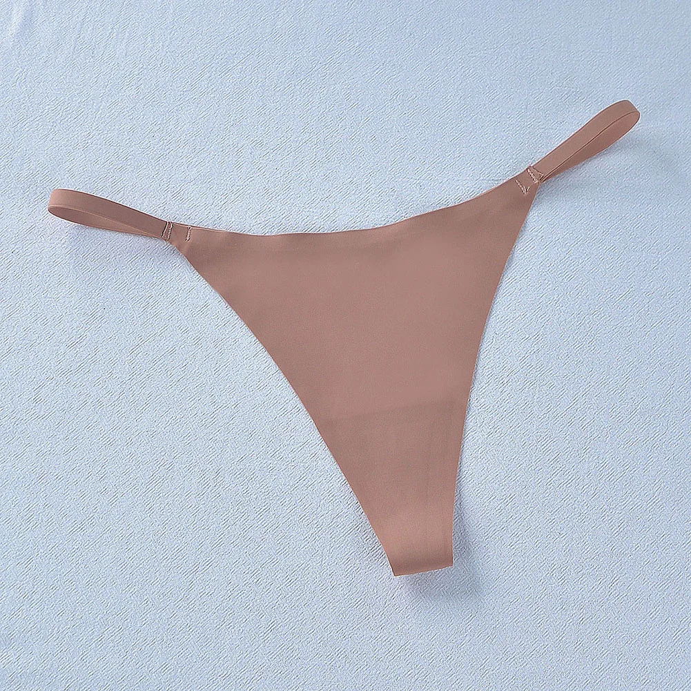 Unterwäsche Tangas*Unterhosen Tangas*Unterhosen Dünne Träger Außenhandel Eisseide Nylon Schnell trocknende Slips mit niedriger Taille