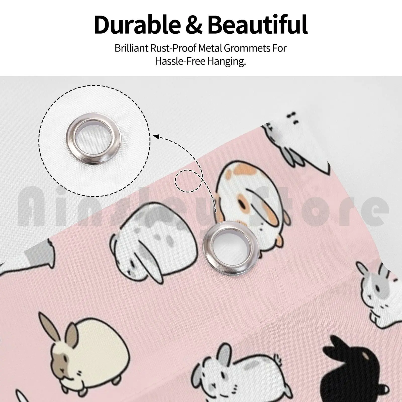 Bunny Rabbits Outdoor Decor Flag Car Flag 2449 White Simplistic Mimimalist Bunny Rabbit Rabbits Bunnies Kawaii