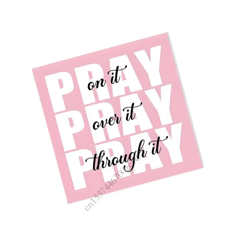 مربع علامة خشبية وردية هدية للنساء ديكور ديكور مكتب الملحقات الجمالية