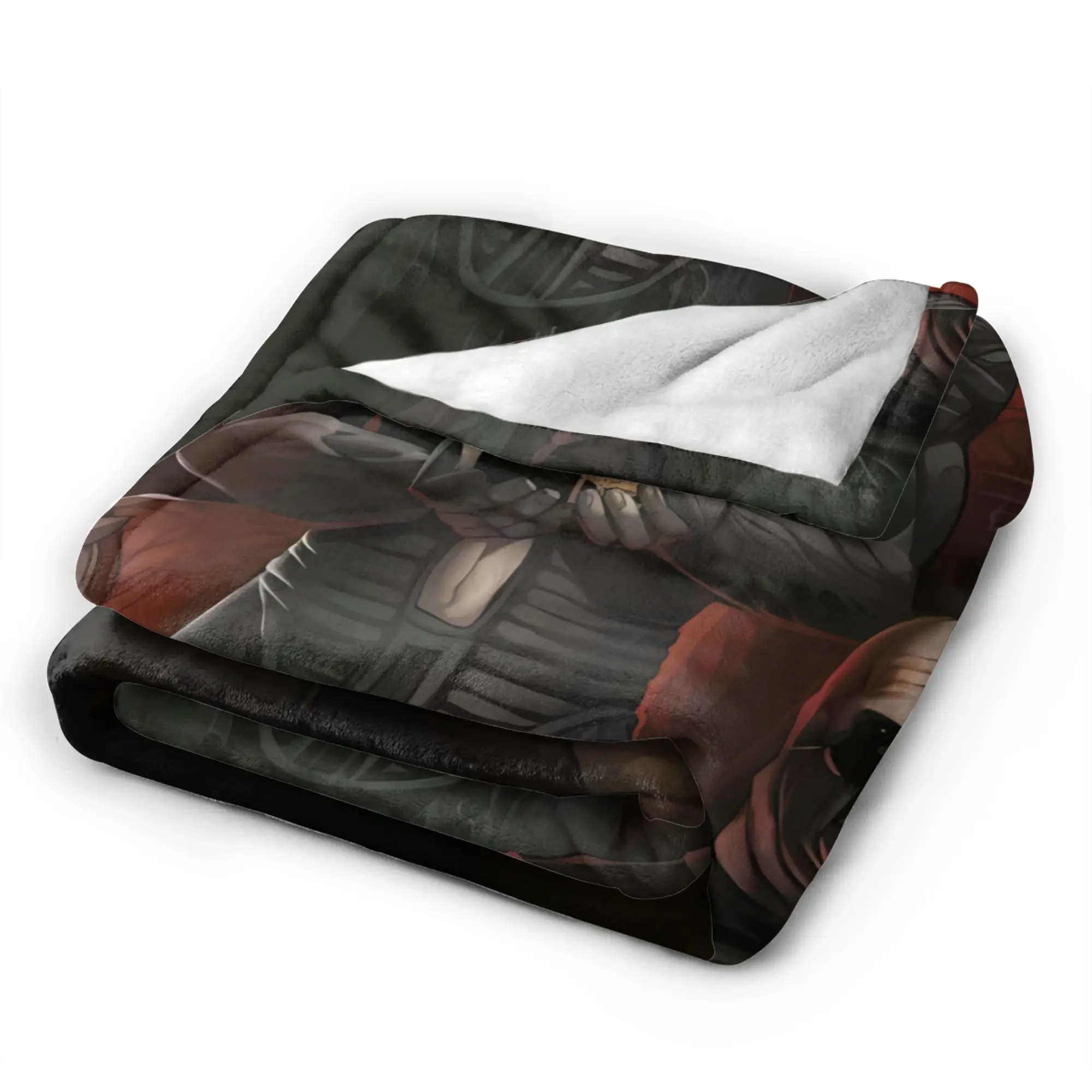 Hellraiser Pinhead Lament Blanket  Soft Warm Fashion Plush Bedding Throws For Students Bedroom Flannel Bedspread Bed Cover