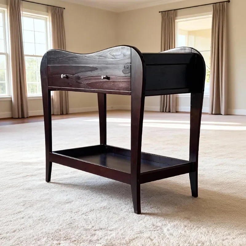 Factory Direct Solid Wood Multifunctional Shower Changing Table Storage Cabinet