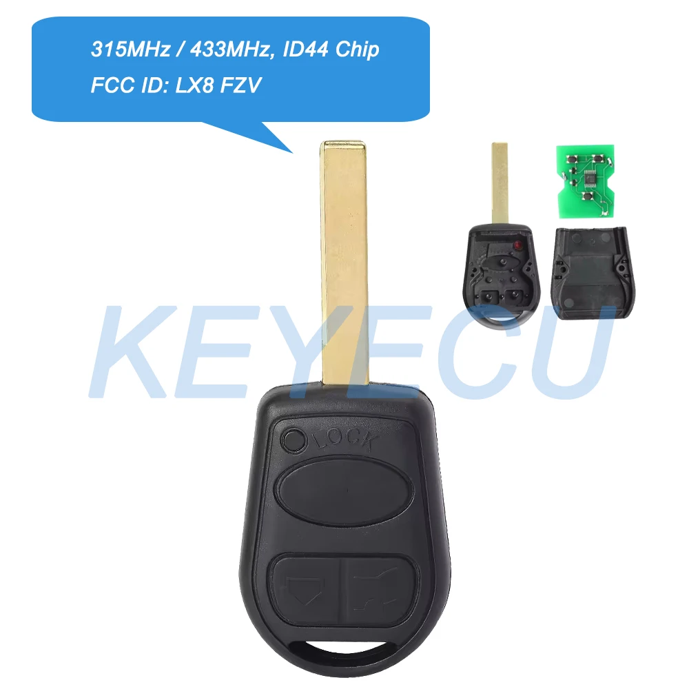 3 Buttons Remote Ca…