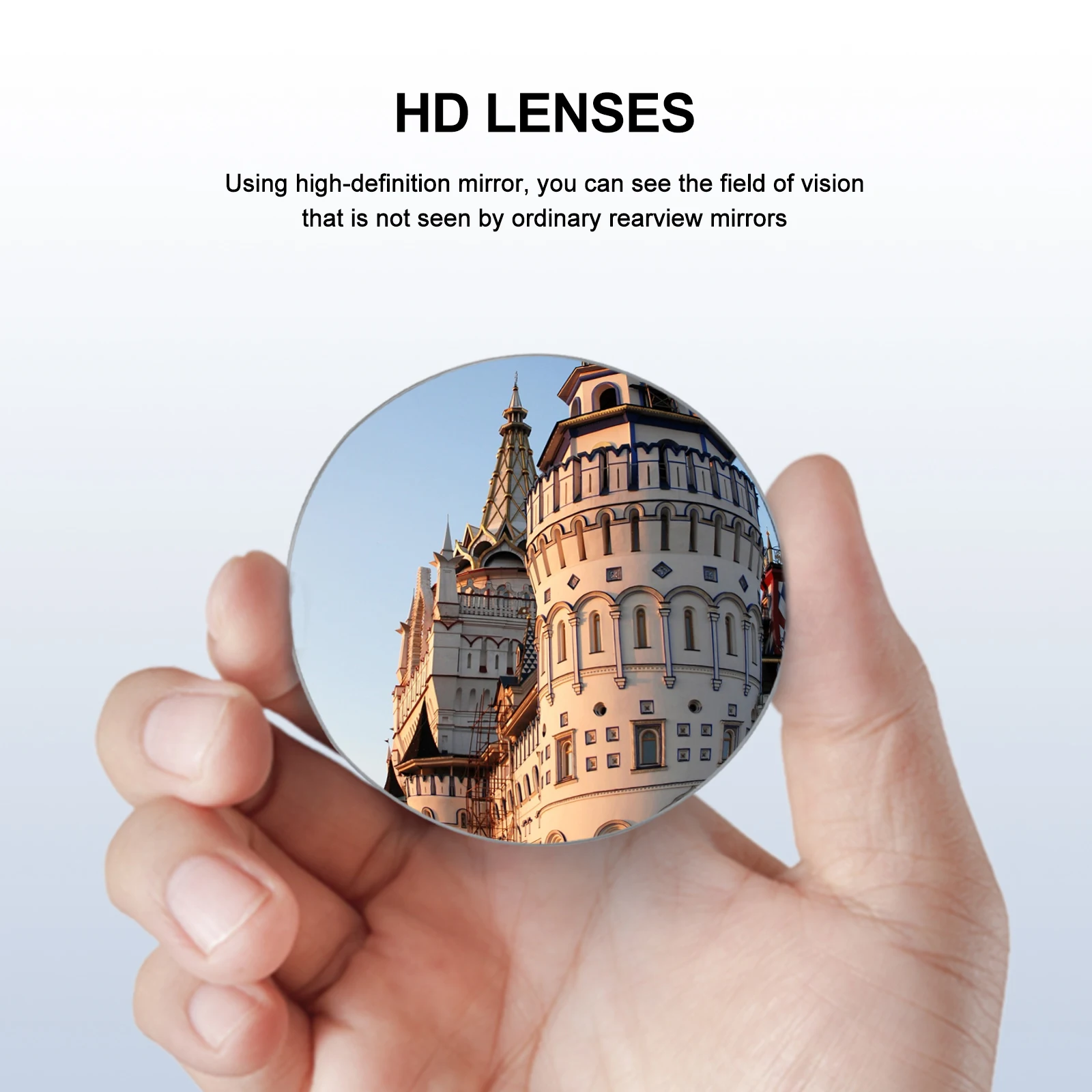 

Rearview Mirror Car Accessories Interior Wide Angle Baby Observation Mirror Flexible Gooseneck Sucker Easy Assembly Convex Glass