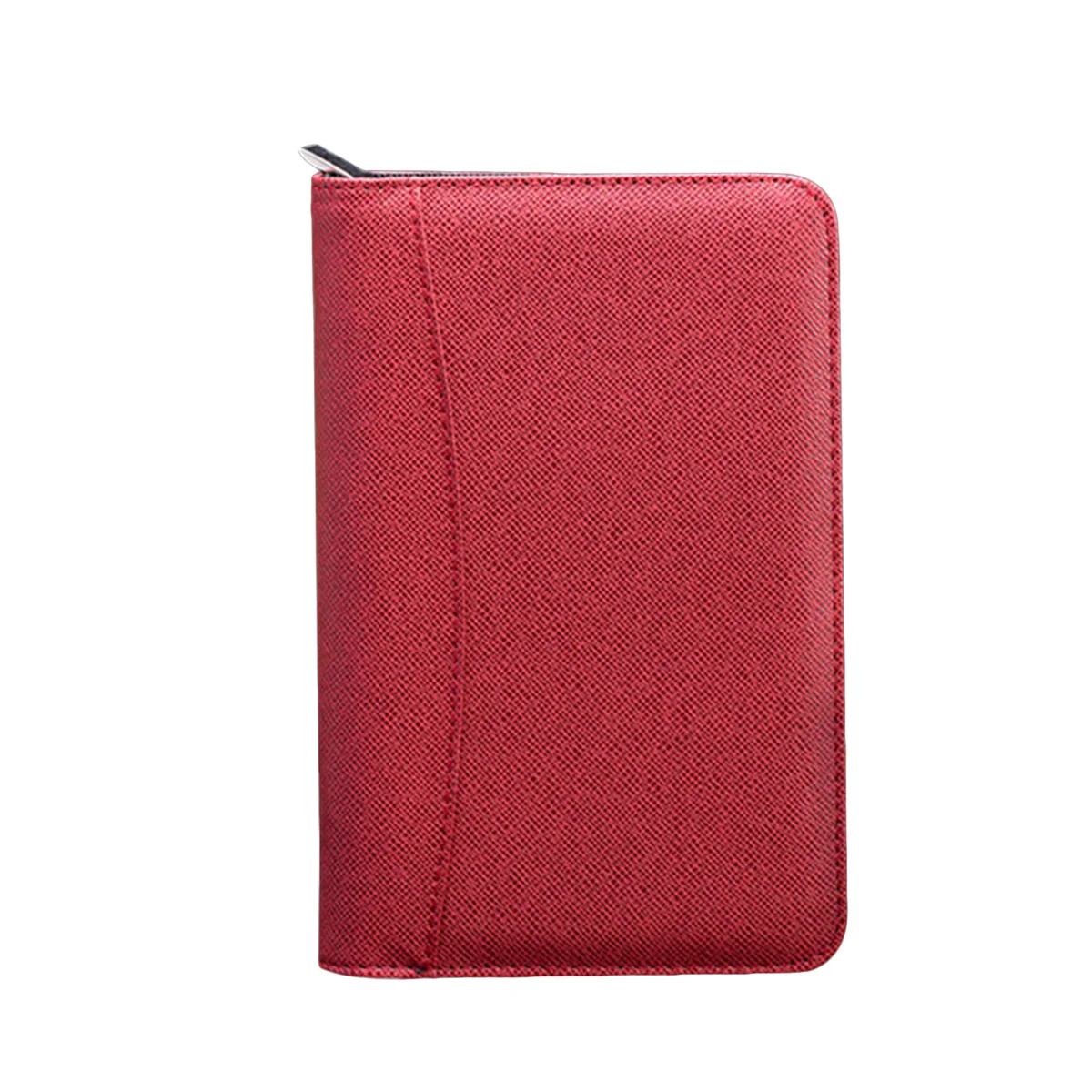 

A6 Zipper Notebook With Calculator Faux Business Notepad Travel Agenda Manager Organizer For Office Meeting