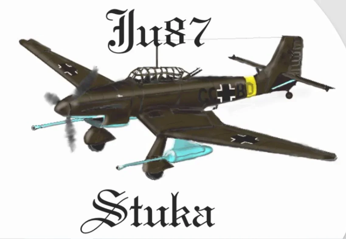 

WWII German Air Force Junkers Ju-87 Stuka Dive Bomber T-Shirt 100% Cotton O-Neck Short Sleeve Casual Mens T-shirt Size S-3XL