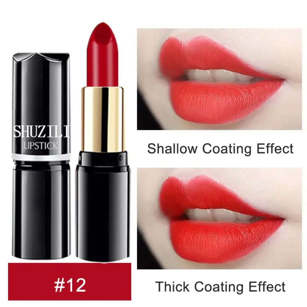 Batom hidratante à prova d'água, 6 peças, de longa duração, não desbota, à prova de suor, bálsamo labial, cosméticos de maquiagem