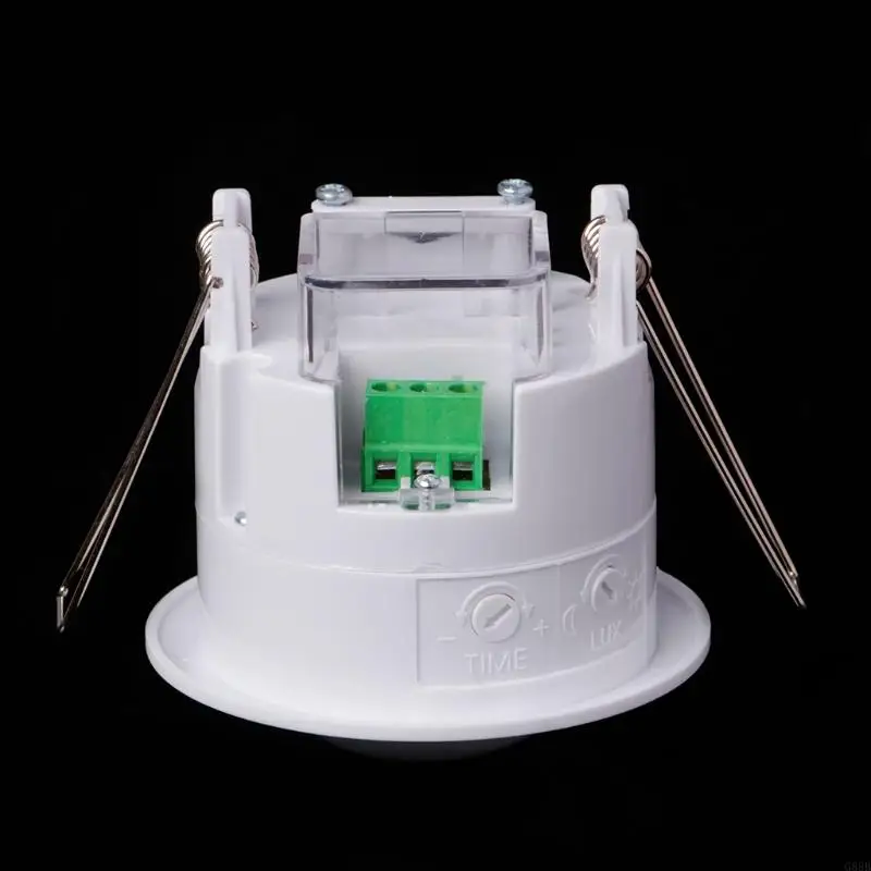 G88B 110-240V Adjustable 360° Ceiling PIR Body Motion Detector Lam