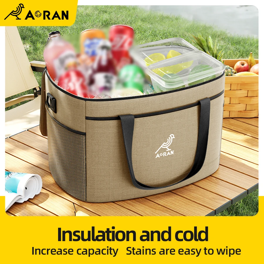 Thermal Bag Large Capacity Portable Waterproof Thermal Insulation Cold Bag Suitable for Daily and Outdoor Food Insulation