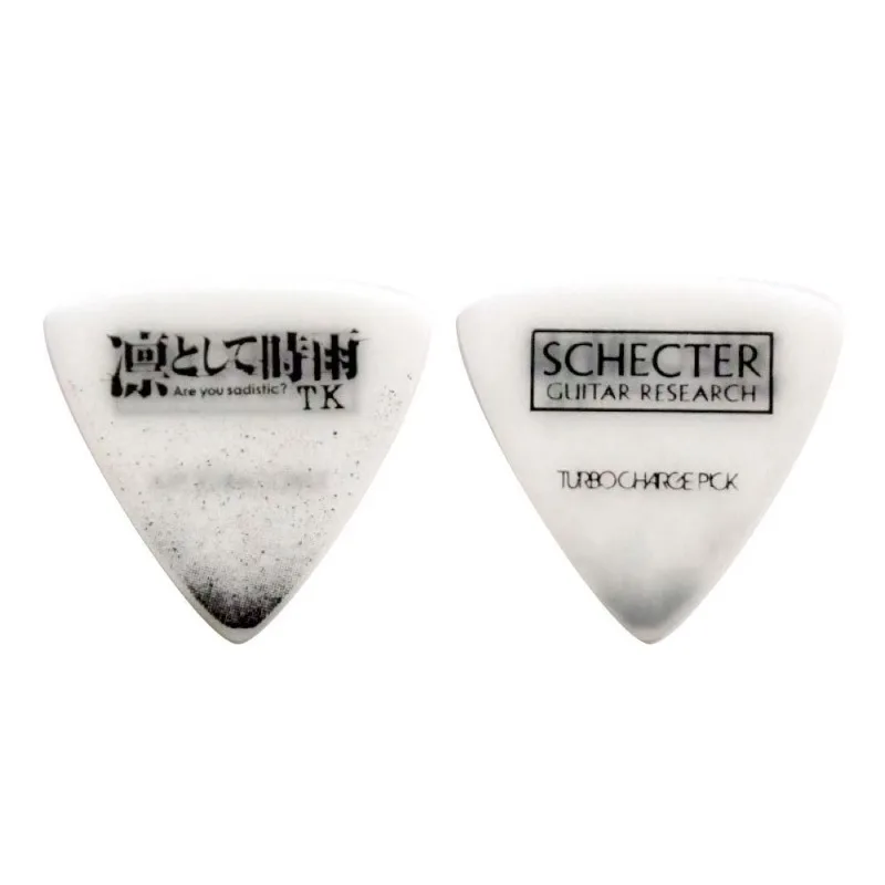 Púa triangular grande Schecter Rin Rain 345 Limited Edition TK Pick