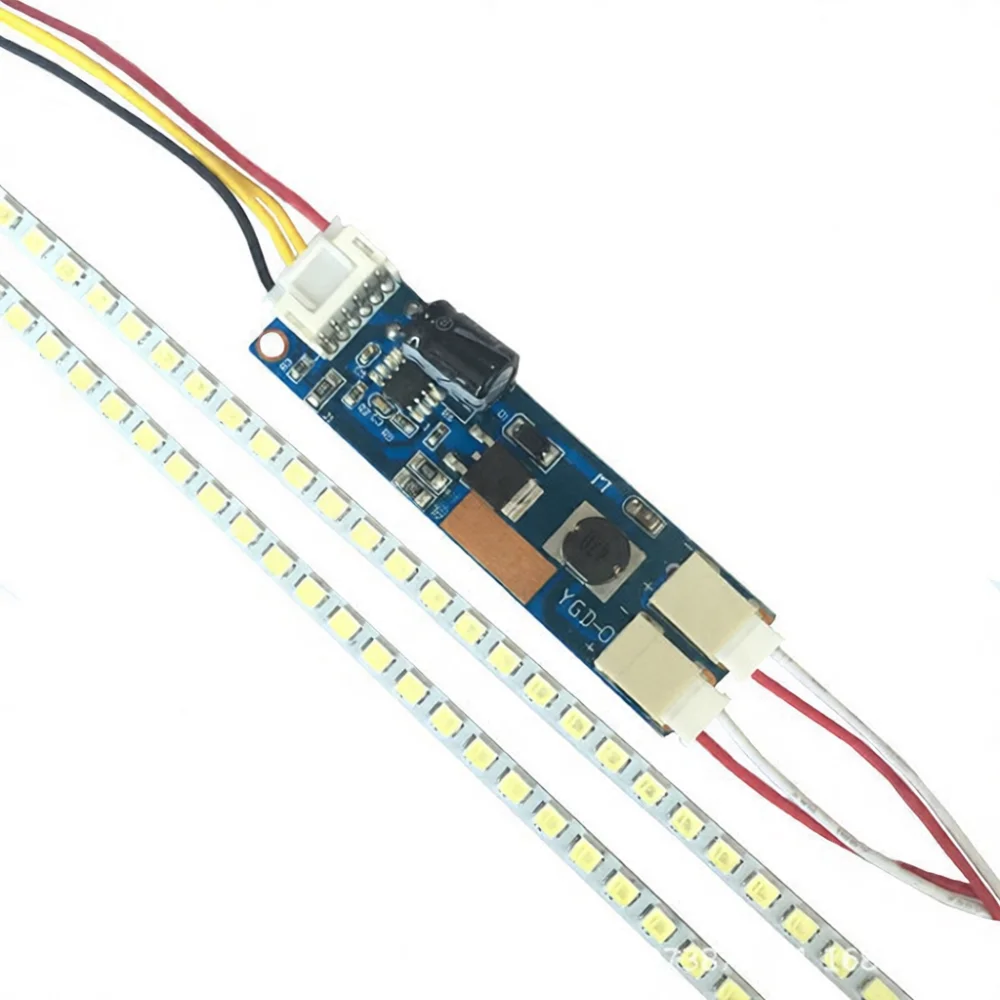 LCD Monitor LED Backlight Strip Kit For 19 22 24 Inch Widescreen Repair Replacement Dimmable Lamp Lighting Hardware